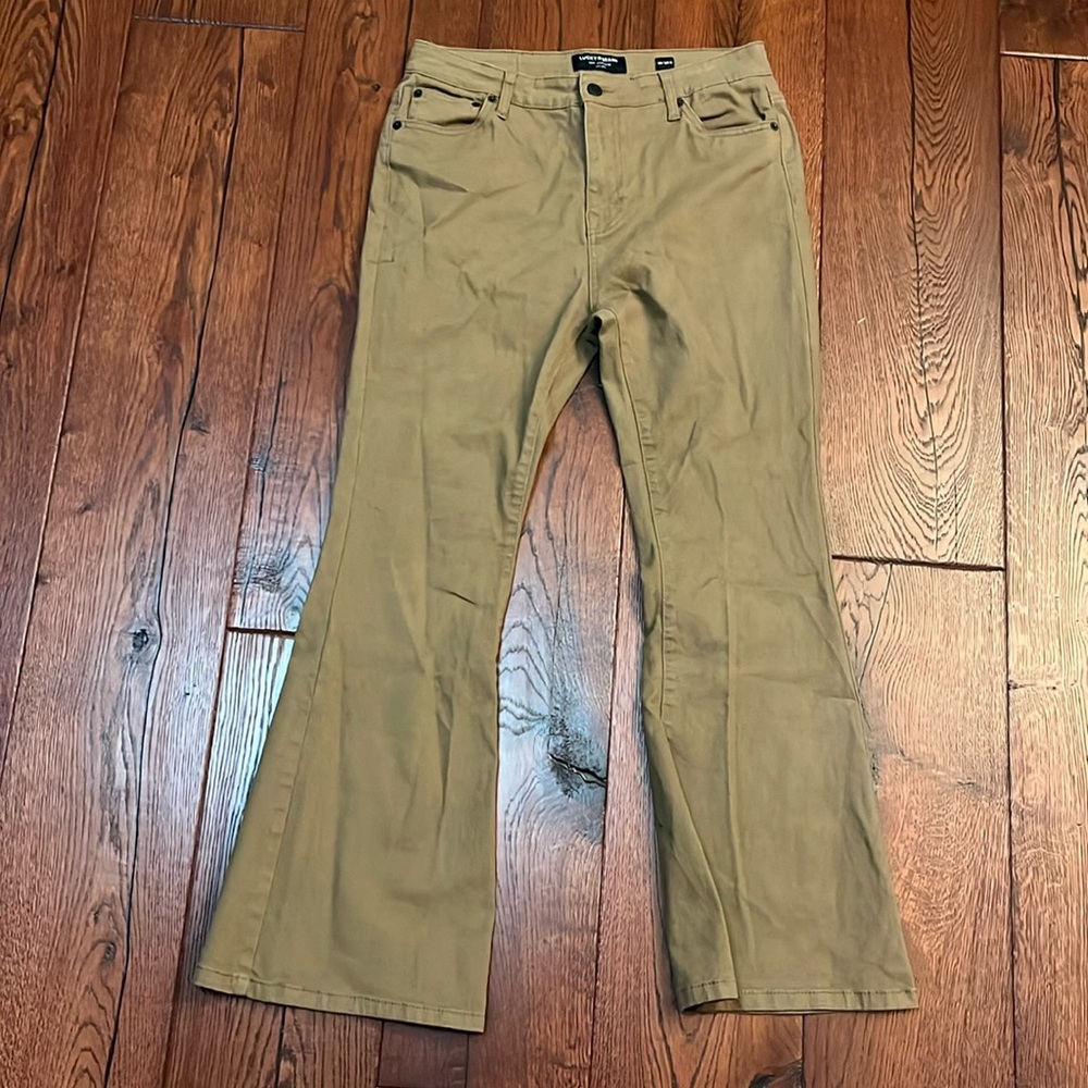 Lucky brand Farrah high rise flares
